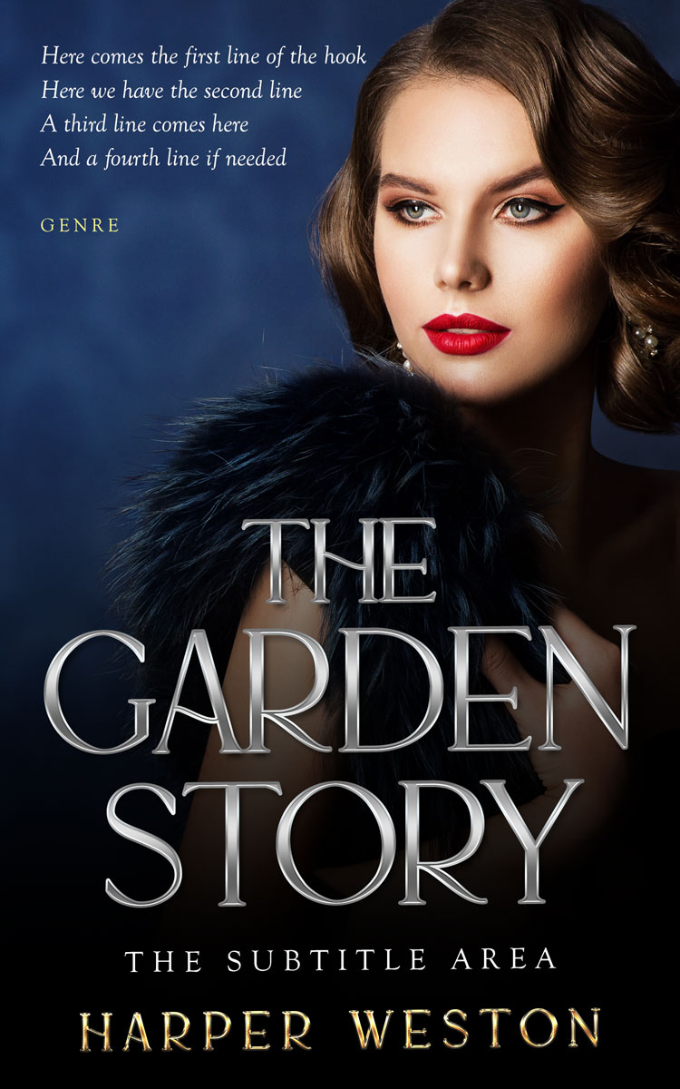 2D view of Premade Royal Romance Book Cover - Vulcan