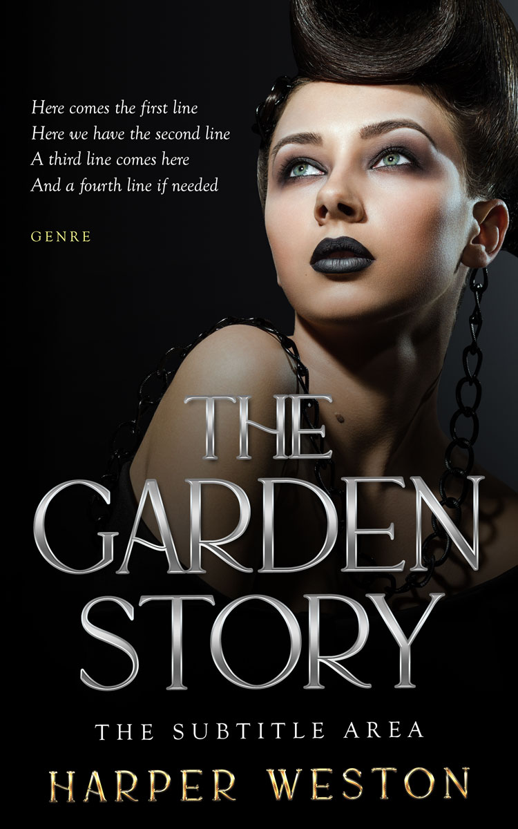 2D view of Premade Romance Book Cover - Malta