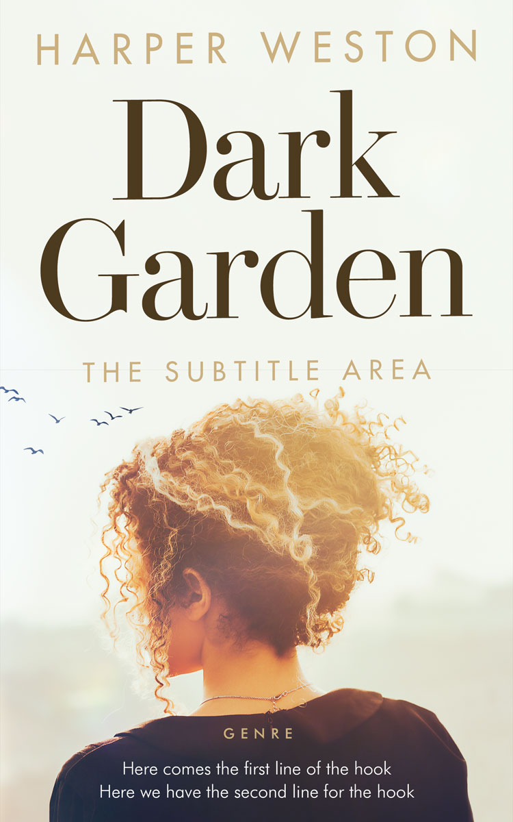 2D view of Premade Health & Mind & Body Book Cover - Cararra