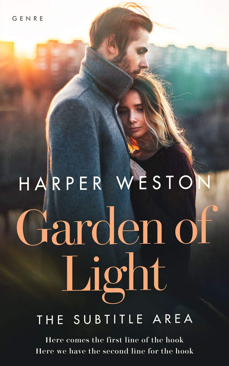 2D view of Premade Romance Book Cover - Cameo