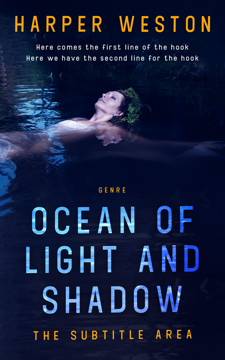 2D view of Premade Mystery & Thriller & Suspense Book Cover - Black Pearl