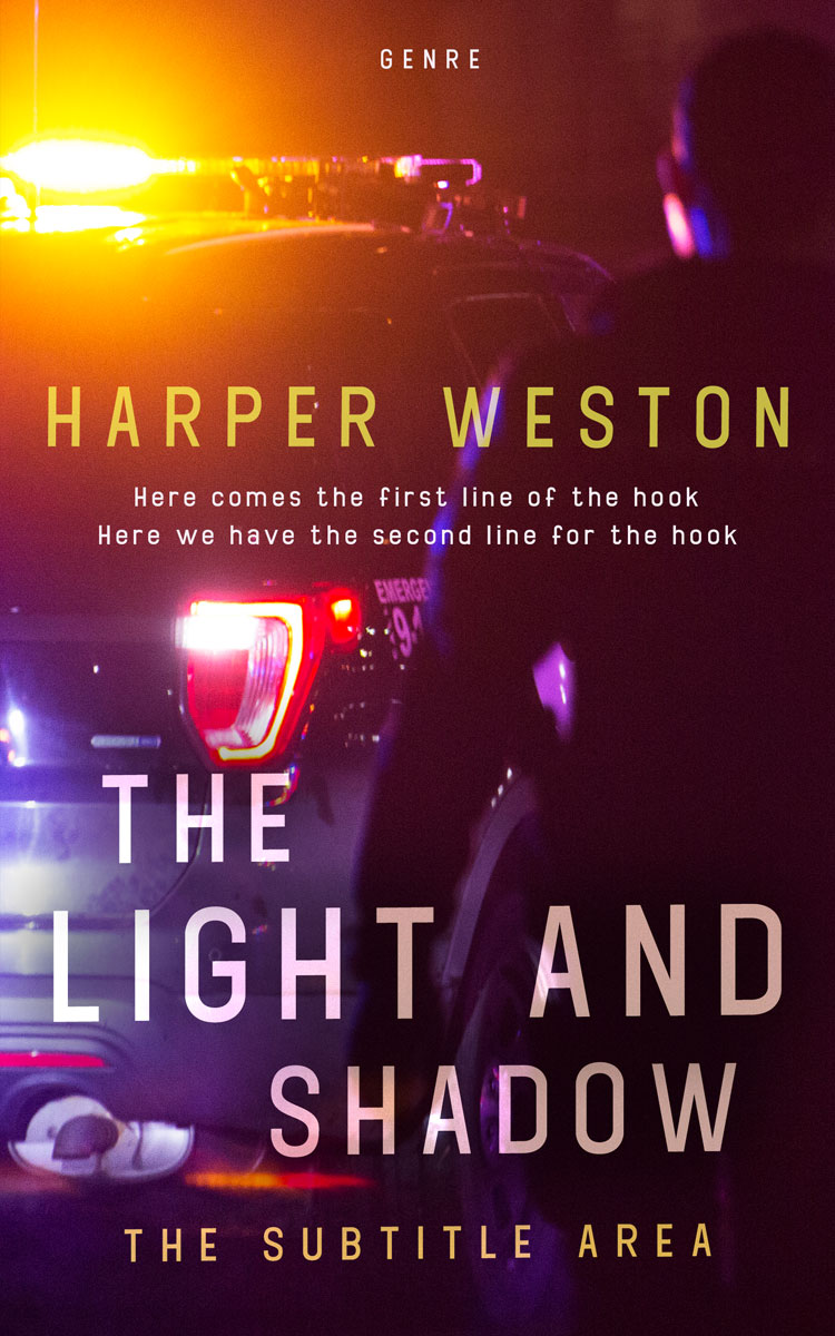 2D view of Premade Mystery & Thriller & Suspense Book Cover - Heath