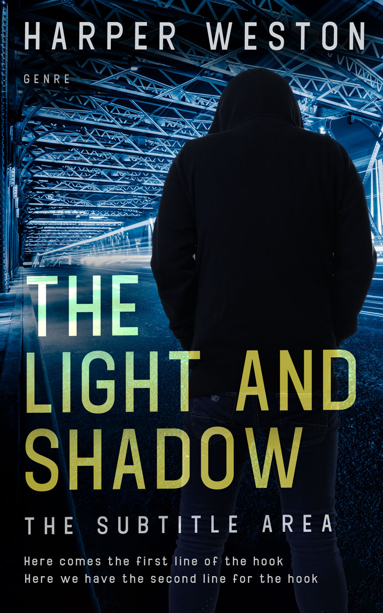 2D view of Premade Mystery & Thriller & Suspense Book Cover - Firefly