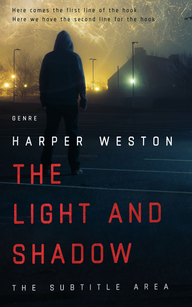 2D view of Premade Mystery & Thriller & Suspense Book Cover - Muddy Waters