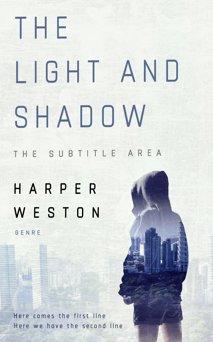 2D view of Premade Mystery & Thriller & Suspense Book Cover - Gray Nurse