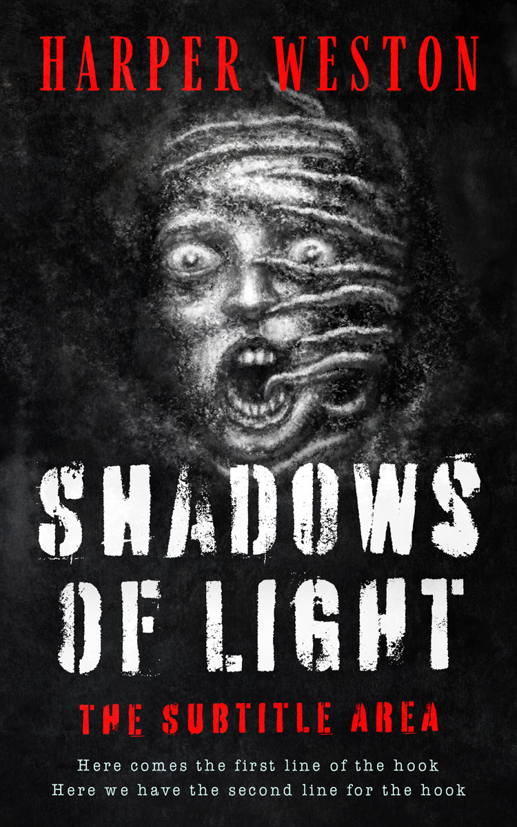 2D view of Premade Fantasy Book Cover - Woodsmoke