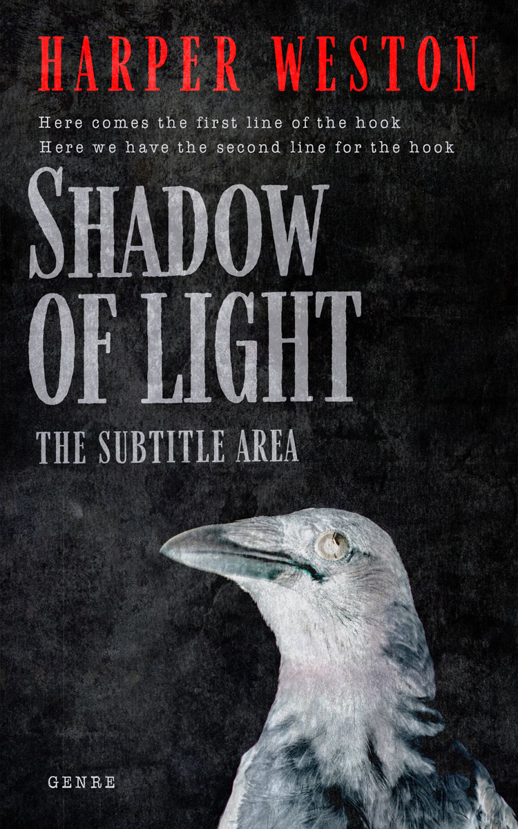 2D view of Premade Mystery & Thriller & Suspense Book Cover - Shark