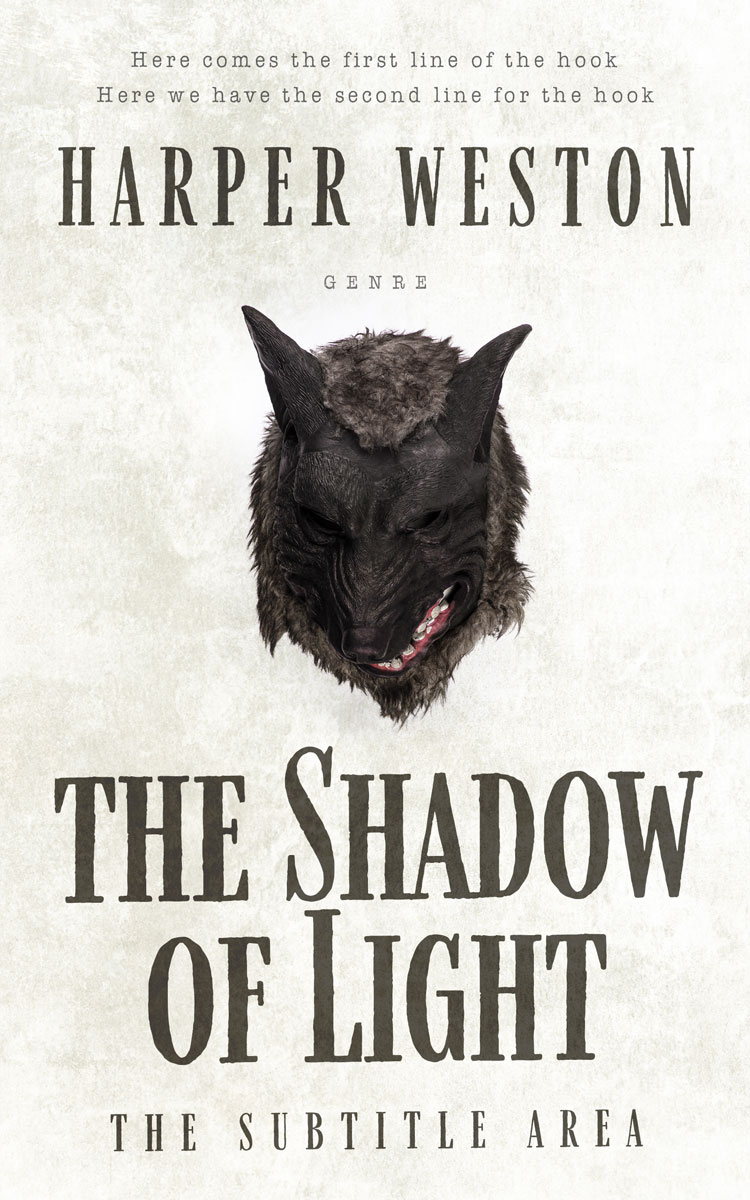 2D view of Premade Horror Book Cover - Armadillo