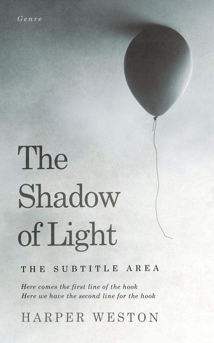 2D view of Premade Surreal Book Cover - Iron