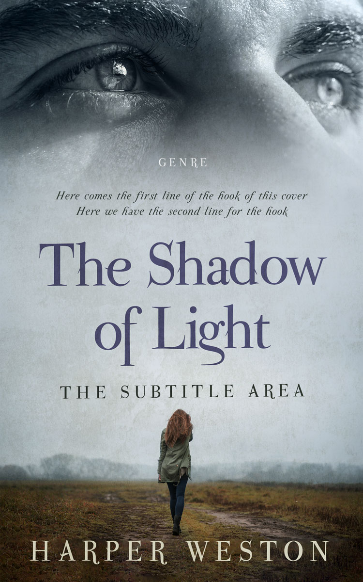 2D view of Premade Romance Book Cover - Submarine