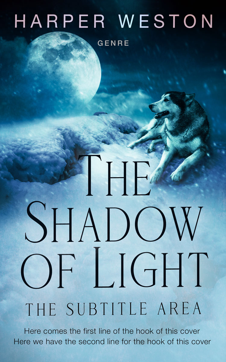 2D view of Premade Fantasy Book Cover - Half Baked