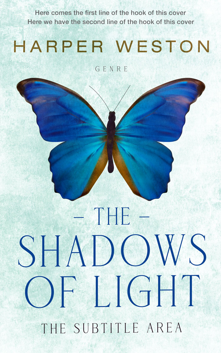 2D view of Premade Self-Improvement & Self-Help Book Cover - Swans Down