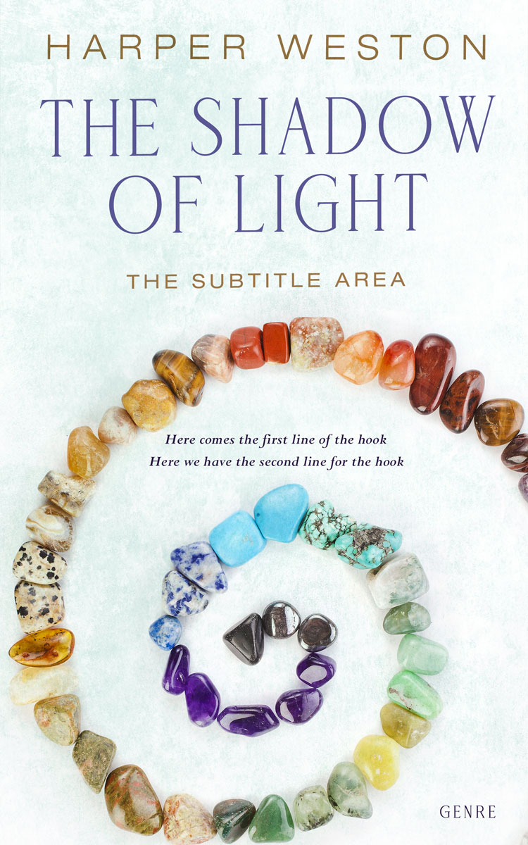 2D view of Premade Religion & Spirituality Book Cover - Gin