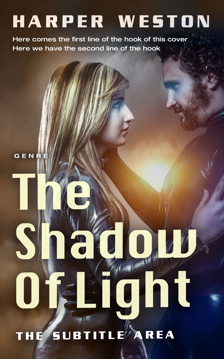 2D view of Premade Science Fiction Book Cover - Woody Brown