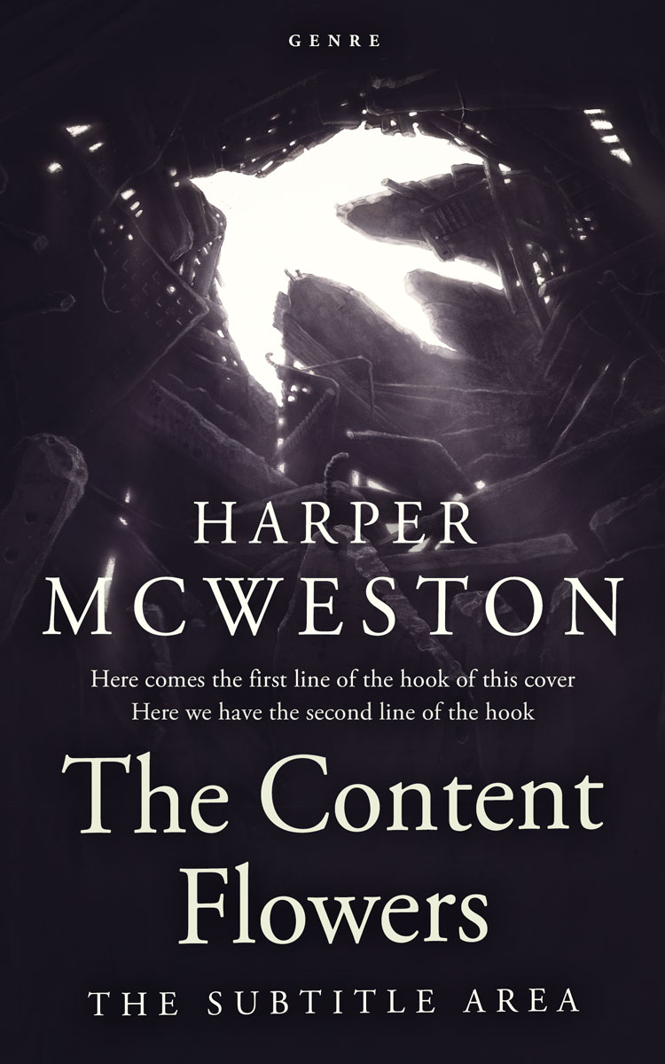 2D view of Premade Religion & Spirituality Book Cover - Bastille