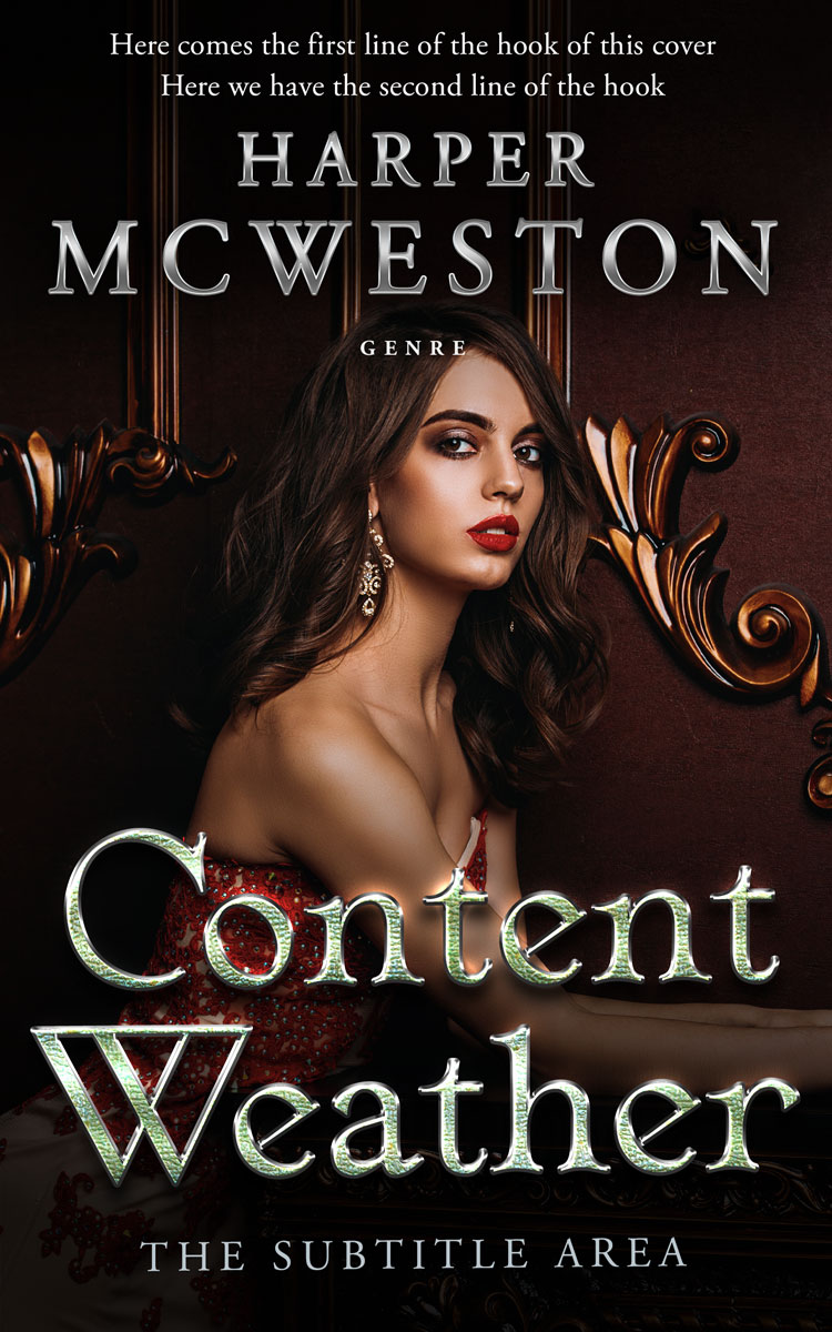 2D view of Premade Romance Book Cover - Night Rider