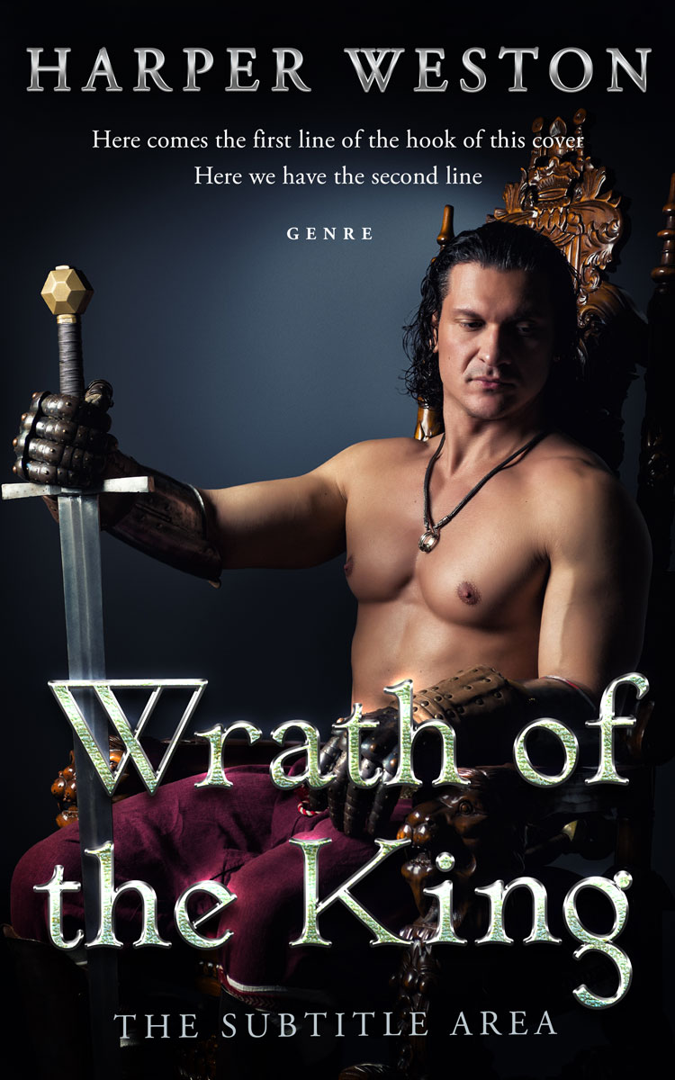 2D view of Premade Erotica Book Cover - Woodsmoke