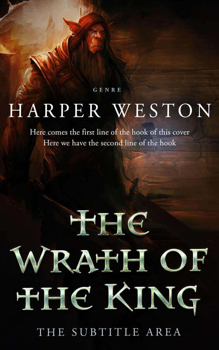 2D view of Night Rider #23860 - Premade Science Fiction Book Cover