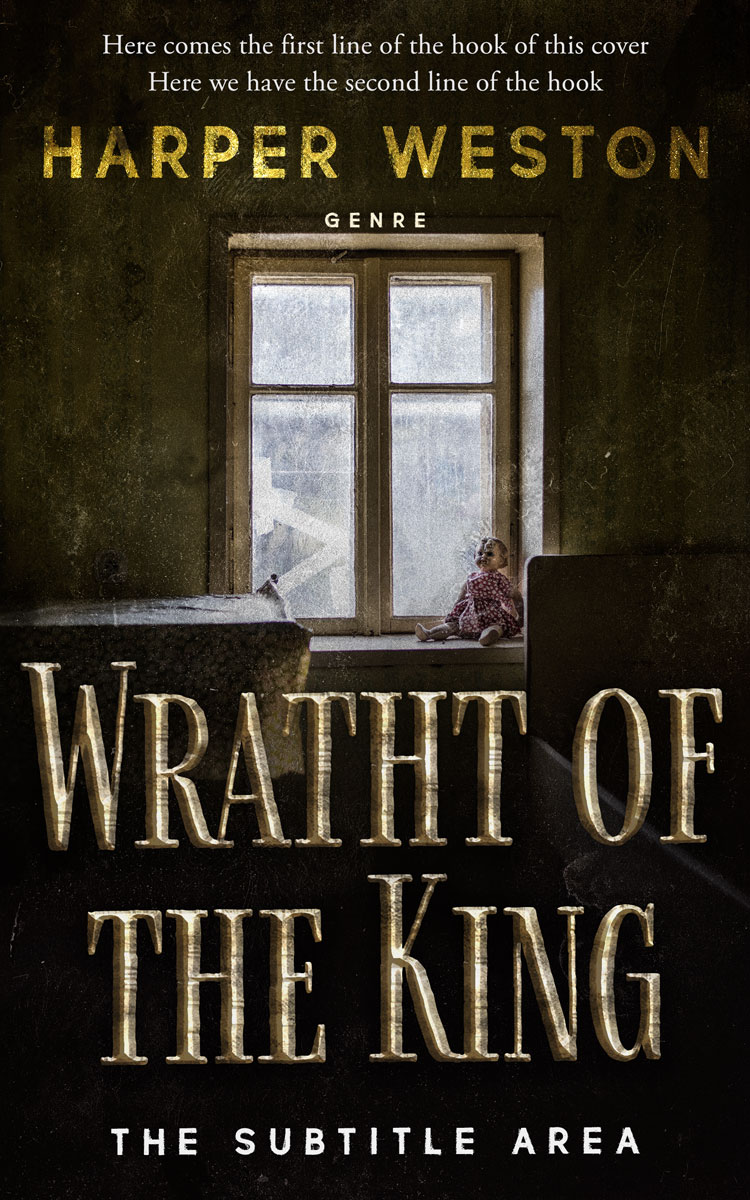 2D view of Premade Mystery & Thriller & Suspense Book Cover - Eternity