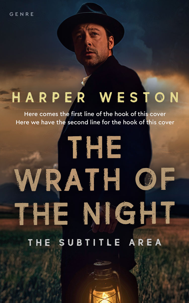 2D view of Premade Mystery & Thriller & Suspense Book Cover - Shark