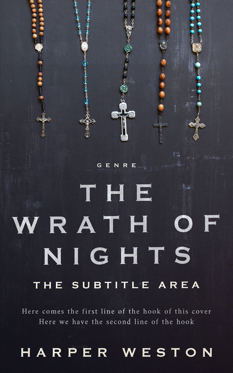 2D view of Premade Religion & Spirituality Book Cover - Tuna