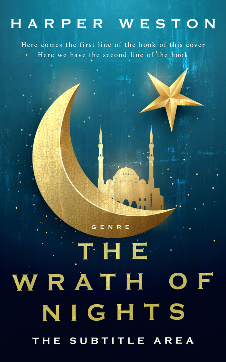 2D view of Premade Religion & Spirituality Book Cover - Elephant