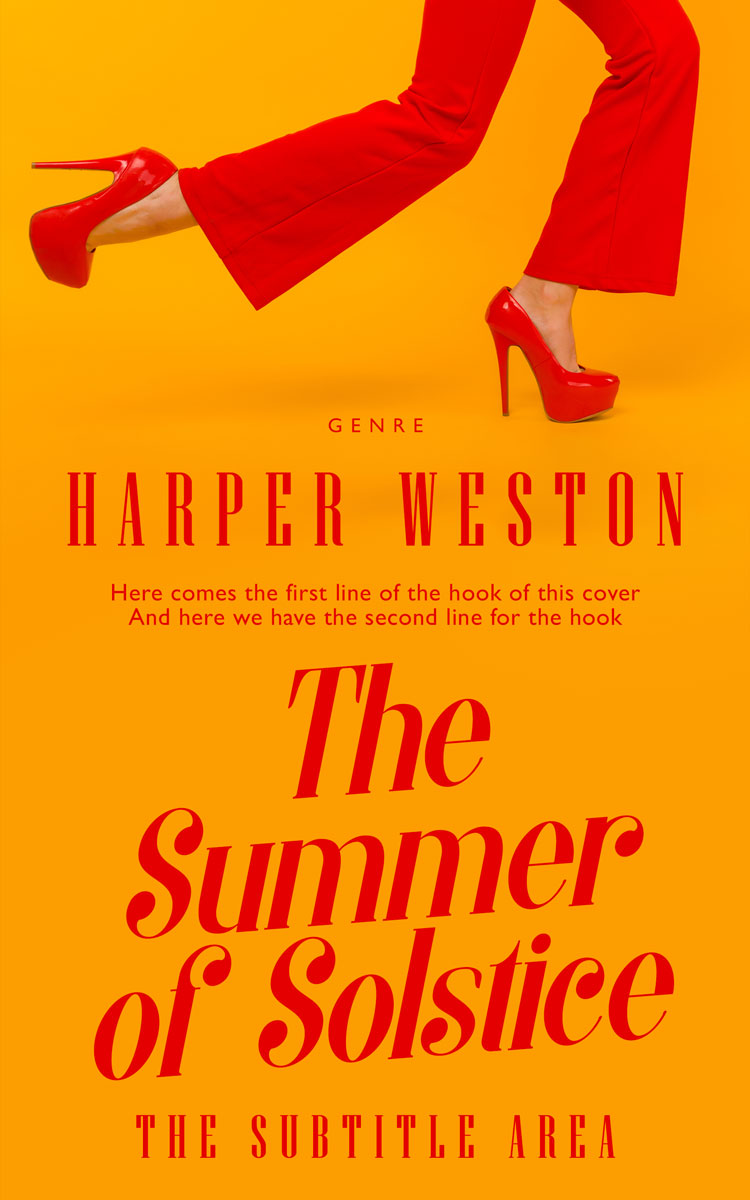 2D view of Premade Health & Mind & Body Book Cover - California