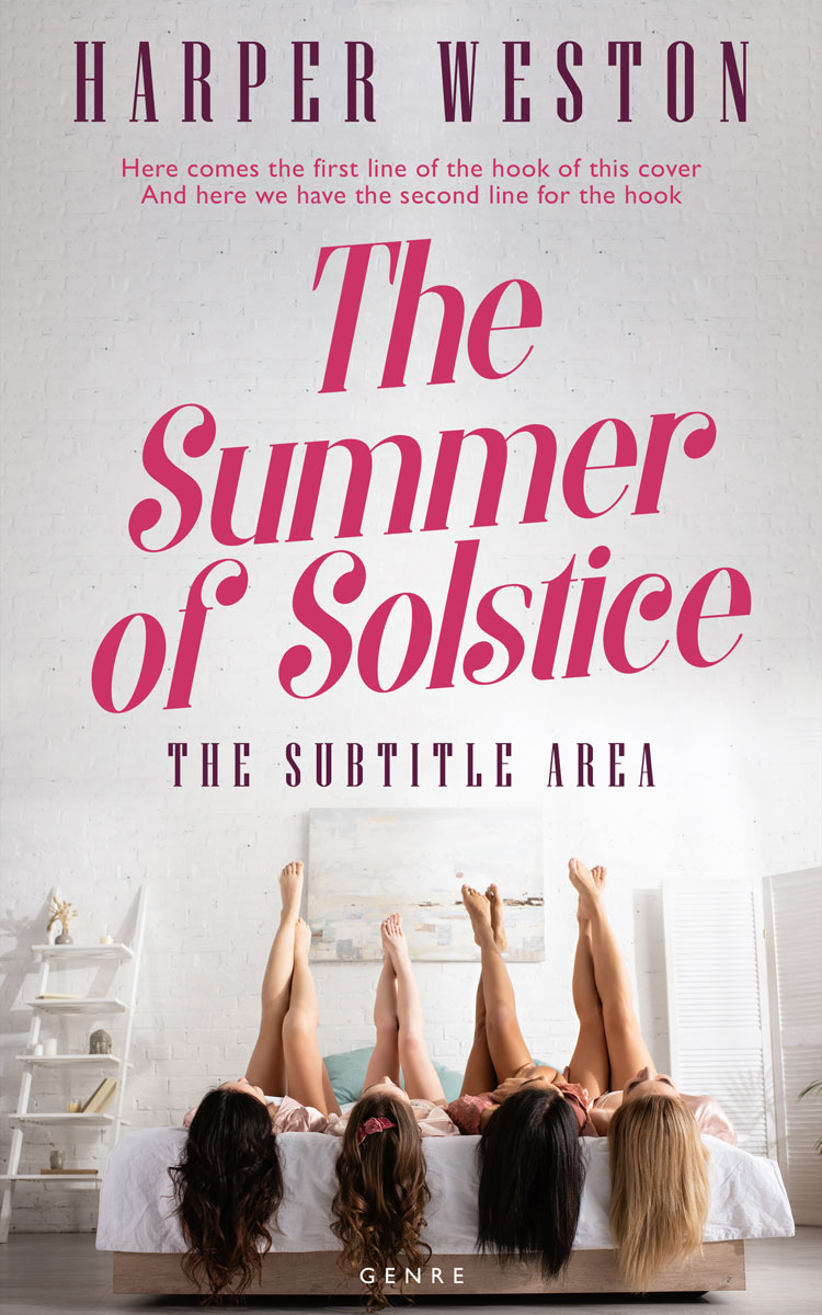 2D view of Premade Erotica Book Cover - Swiss Coffee