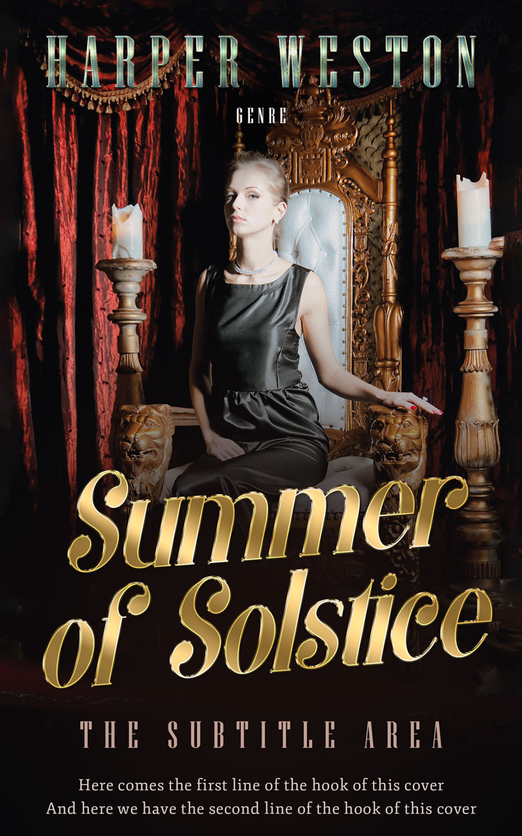 2D view of Premade Erotica Book Cover - Mongoose