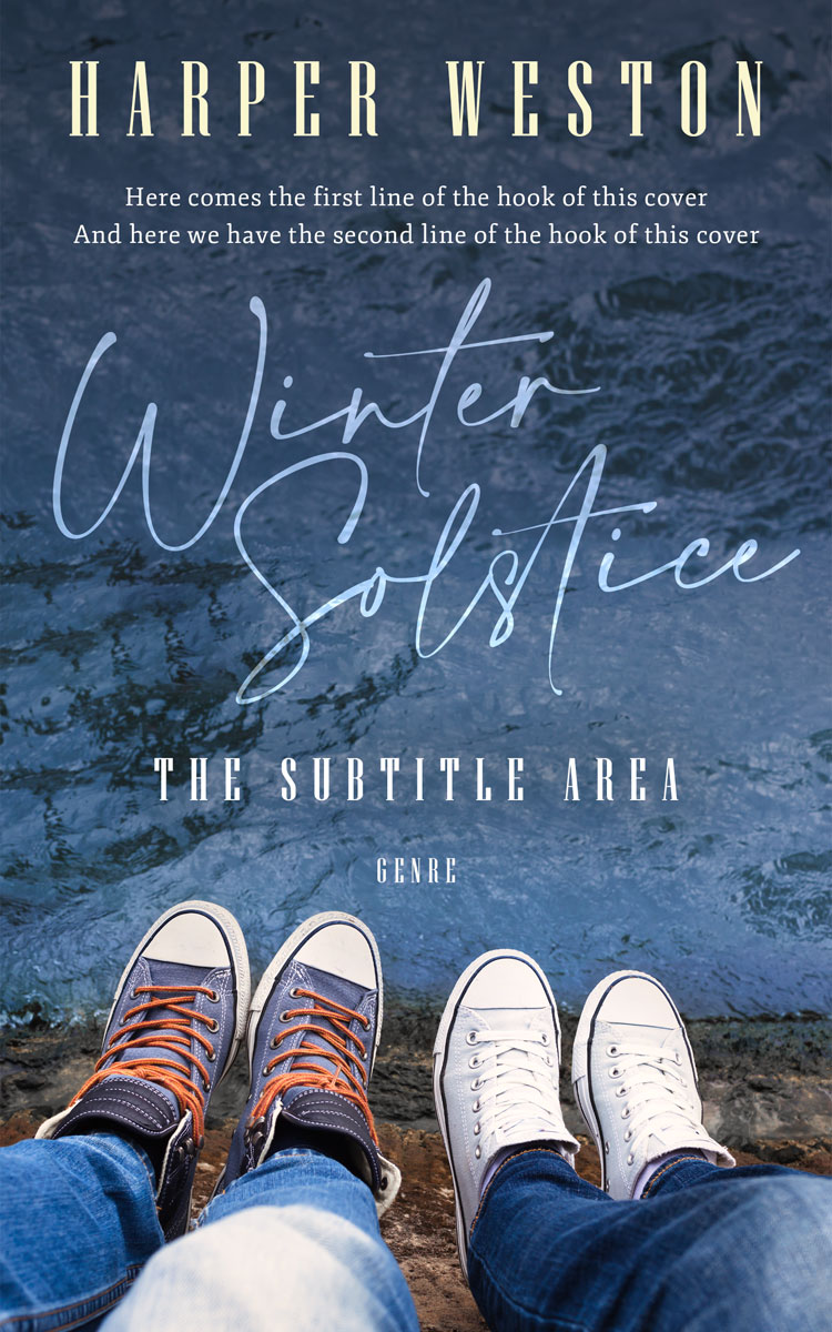 2D view of Premade Romance Book Cover - Fiord