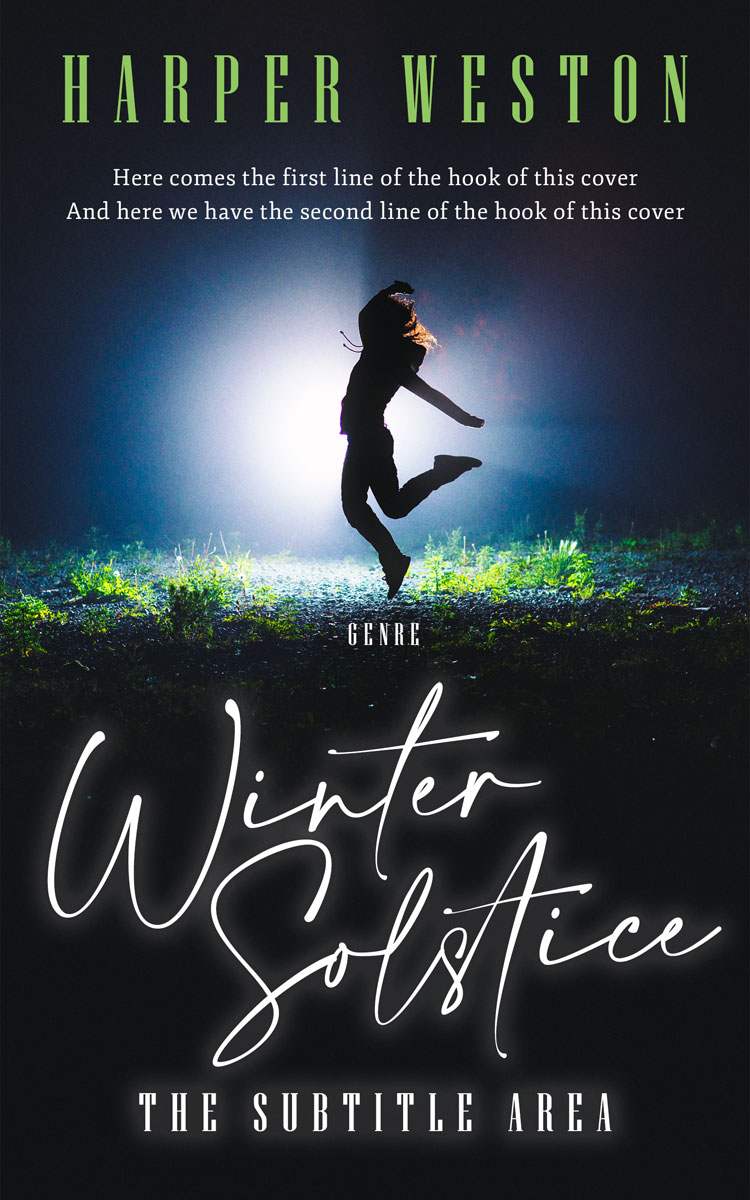 2D view of Premade Teen & Young Adult Book Cover - Shark