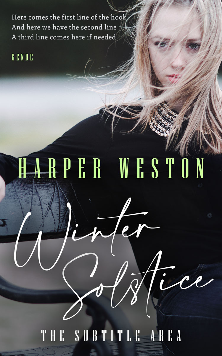 2D view of Premade Teen & Young Adult Book Cover - Cloud