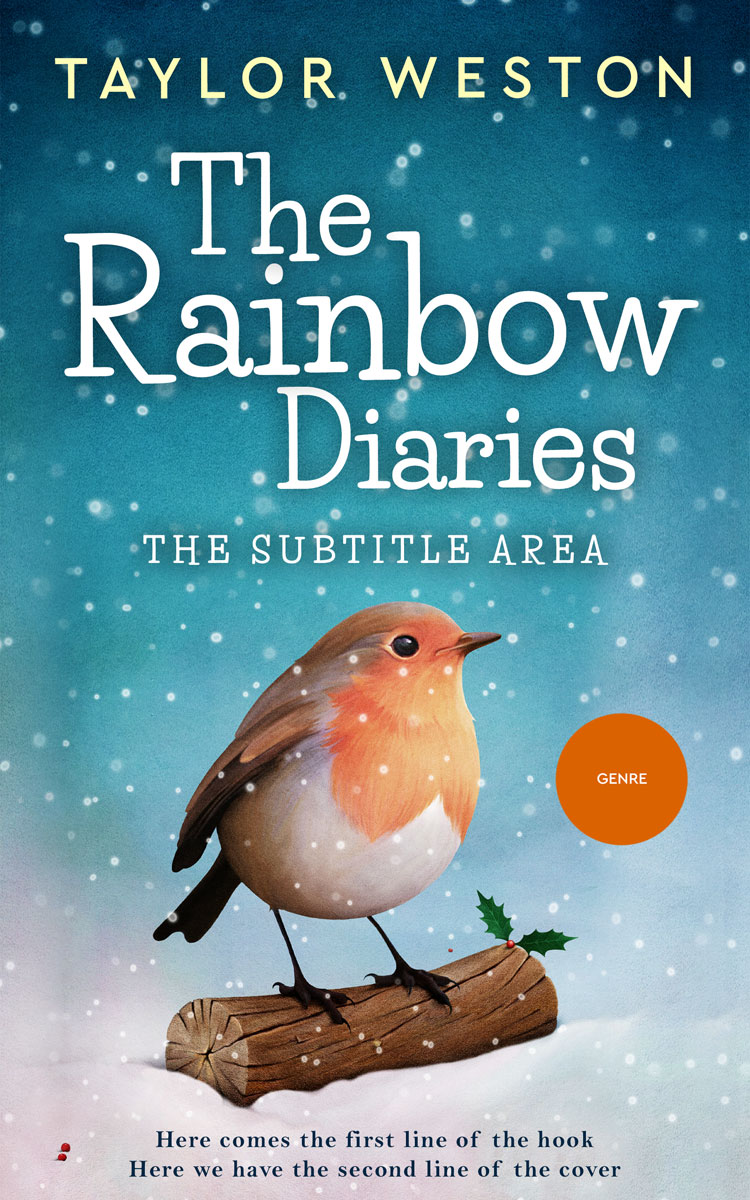 2D view of Premade Surreal Book Cover - Calypso