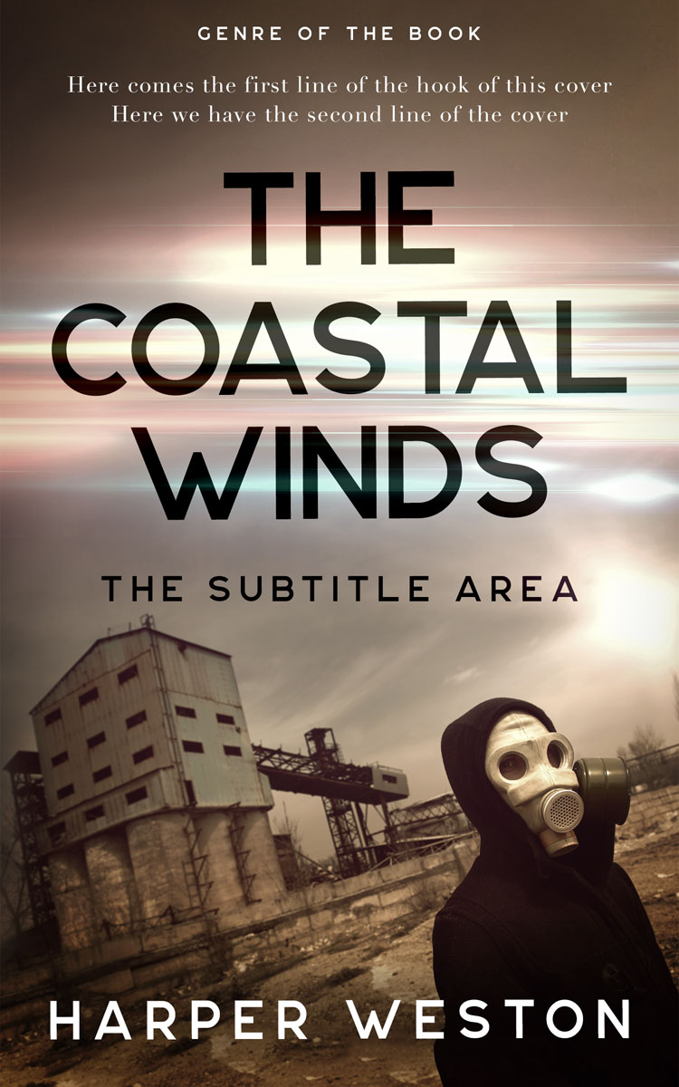 2D view of Premade Apocalyptica Book Cover - Mondo