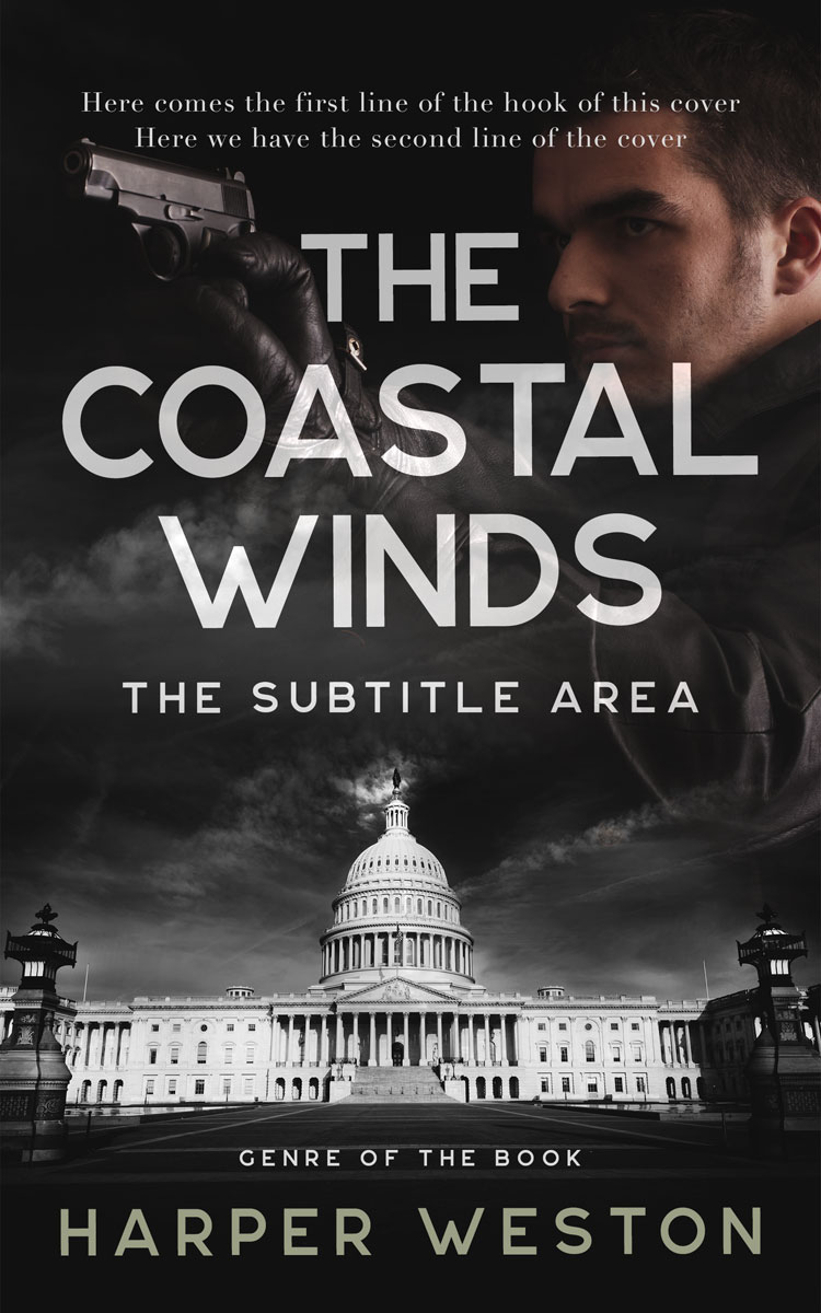 2D view of Premade Mystery & Thriller & Suspense Book Cover - Mine Shaft