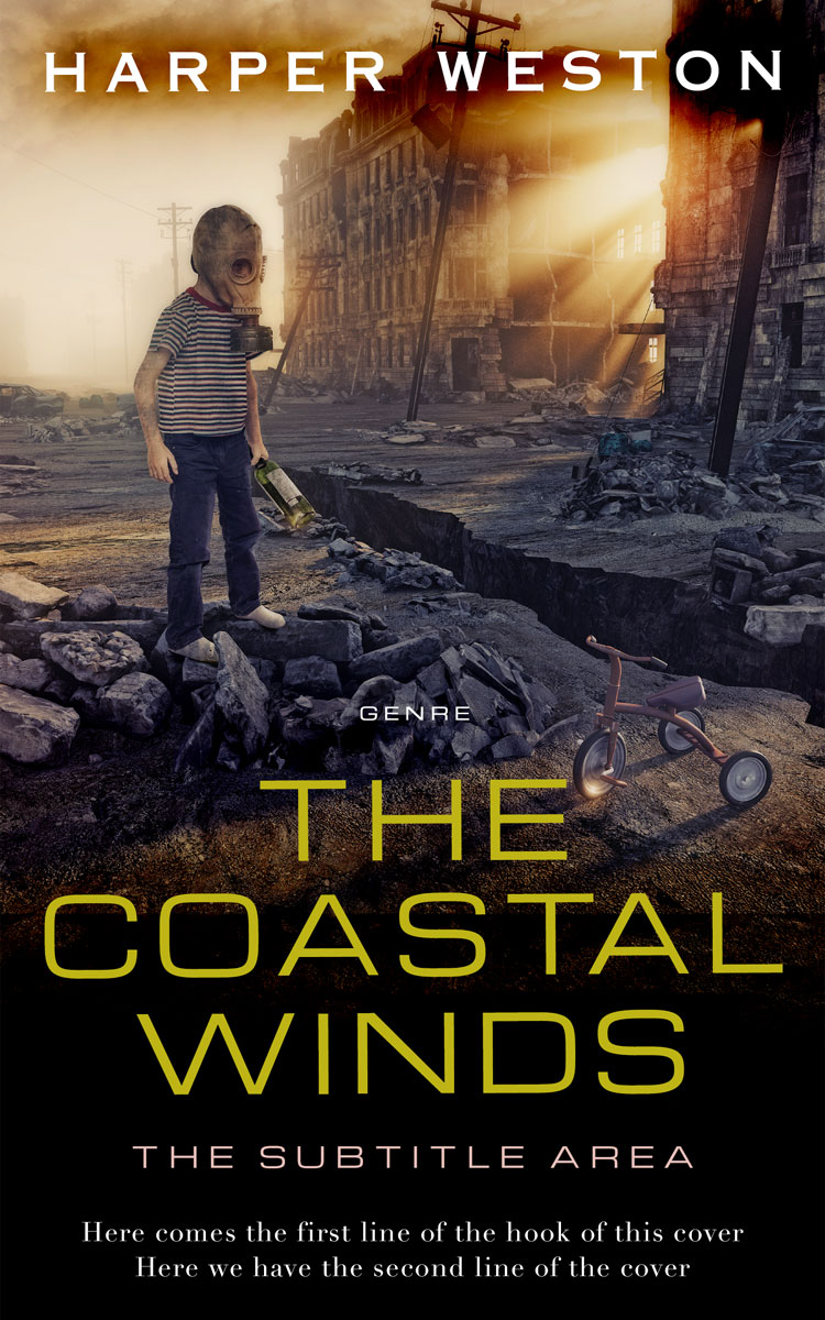 2D view of Premade Mystery & Thriller & Suspense Book Cover - Laser