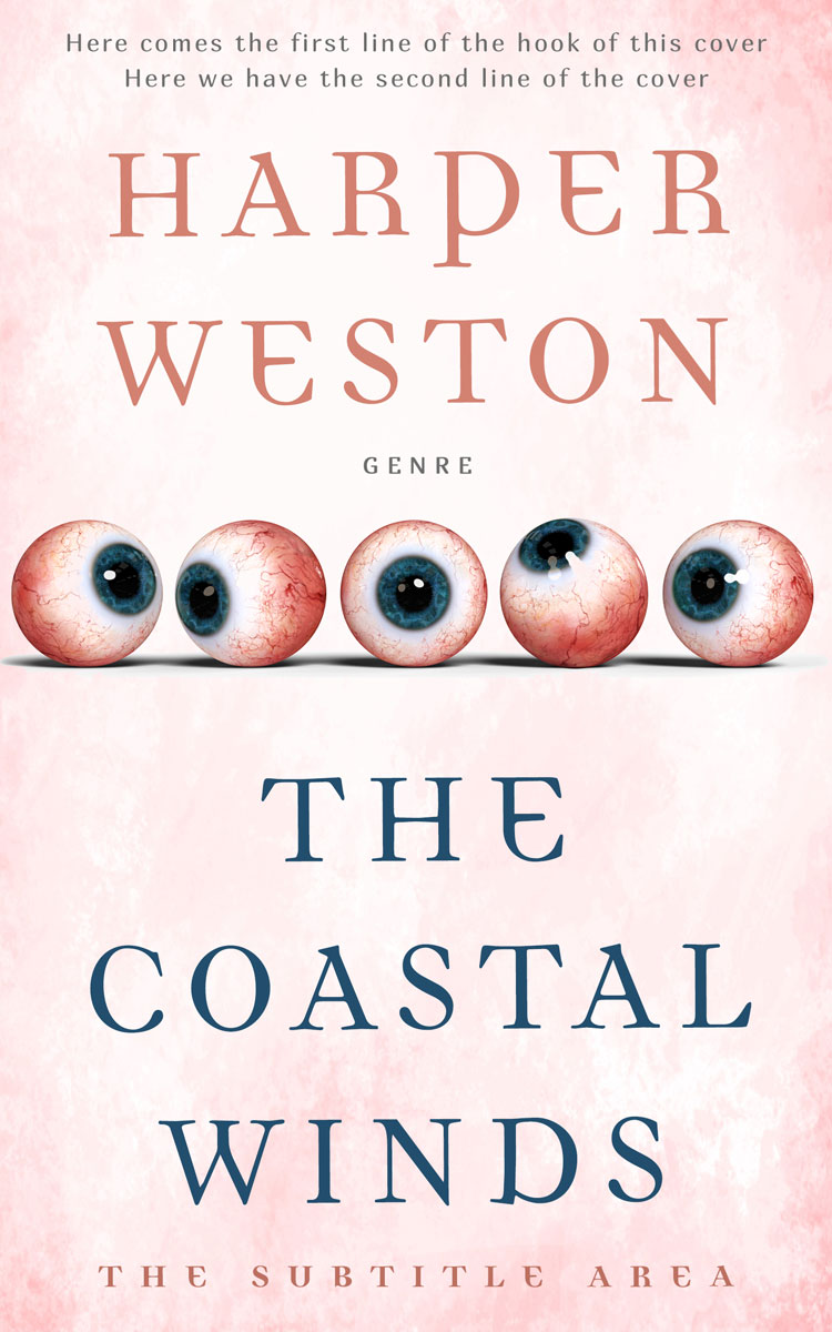 2D view of Premade Abstract Book Cover - Fantasy