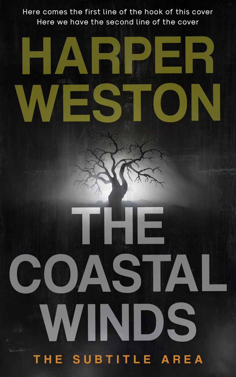 2D view of Premade Horror Book Cover - Cod Gray