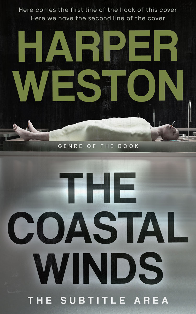 2D view of Premade Mystery & Thriller & Suspense Book Cover - Kelp