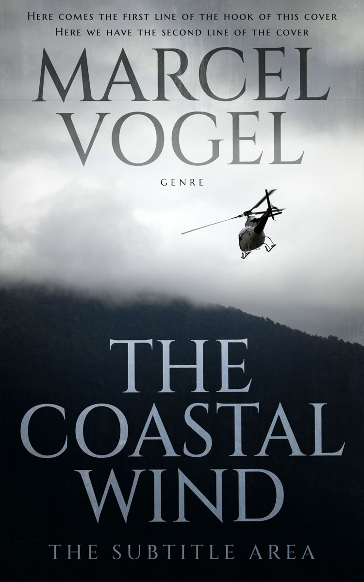 2D view of Premade Travel Book Cover - Iron