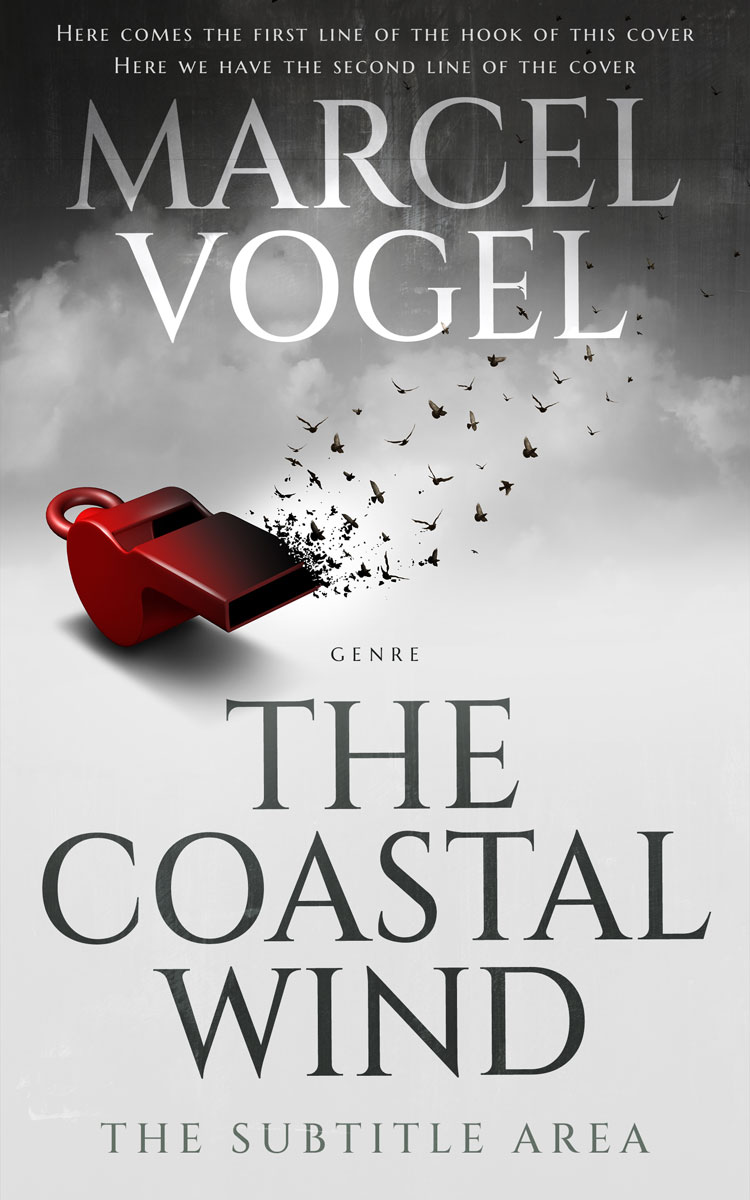 2D view of Premade Mystery & Thriller & Suspense Book Cover - Dune