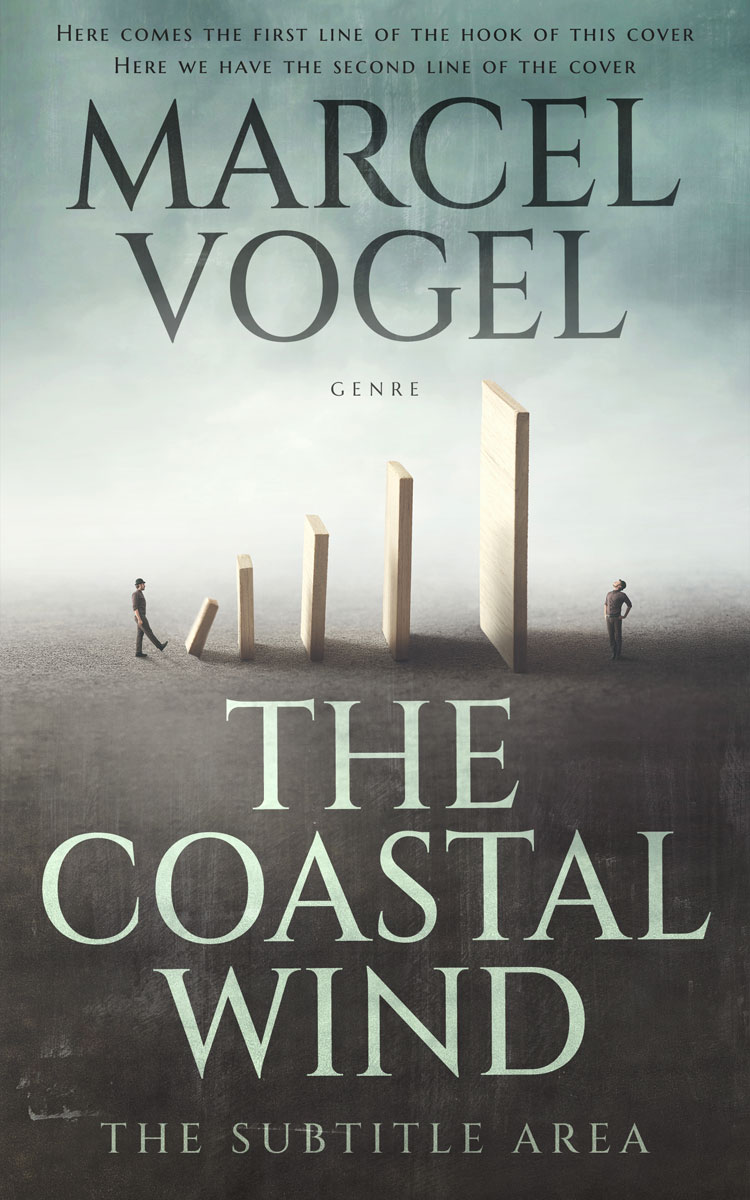 2D view of Premade Surreal Book Cover - Nandor