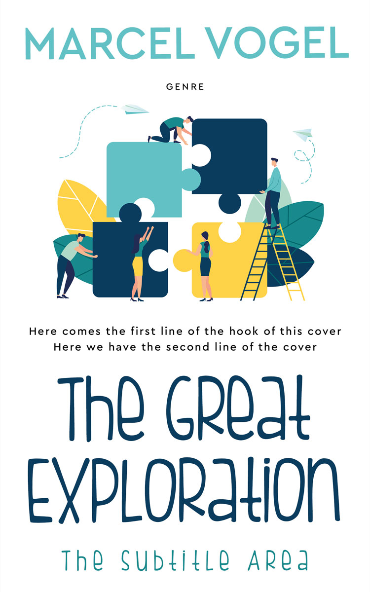 2D view of Premade Self-Improvement & Self-Help Book Cover - Sidecar