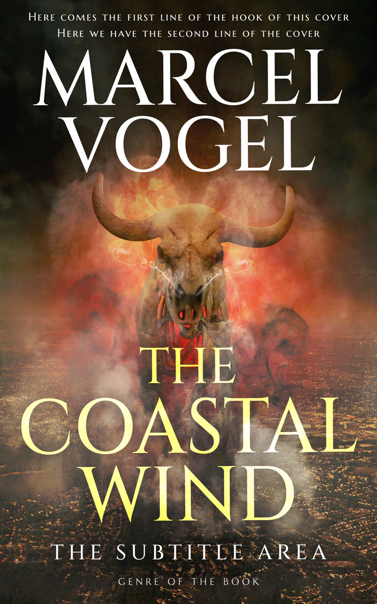 2D view of Premade Apocalyptica Book Cover - Birch