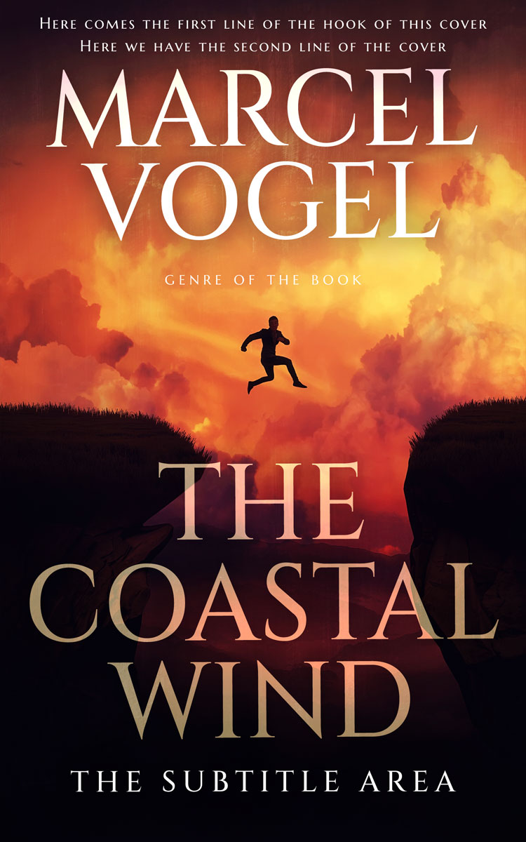 2D view of Premade Business Book Cover - Tamarind