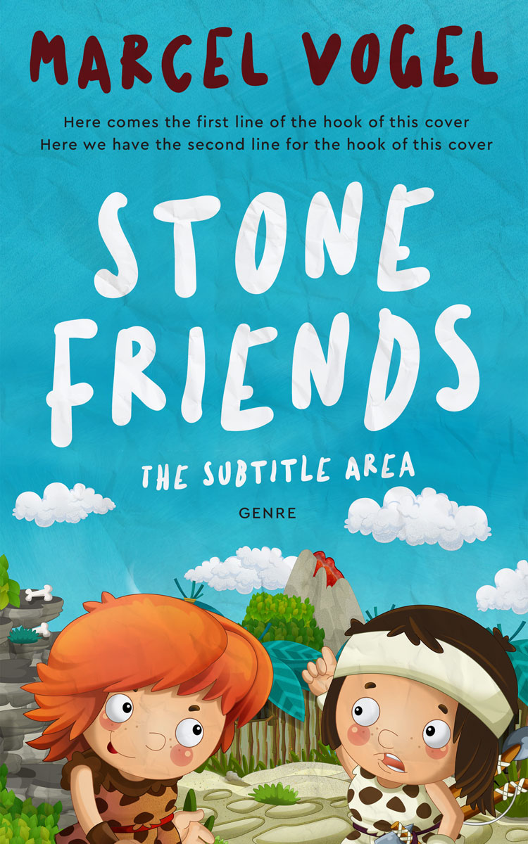 2D view of Premade Children's Book Cover - Cameo