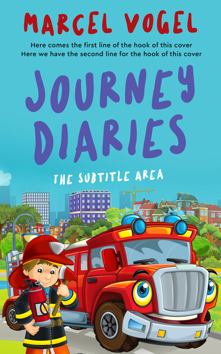 2D view of Premade Children's Book Cover - Shakespeare