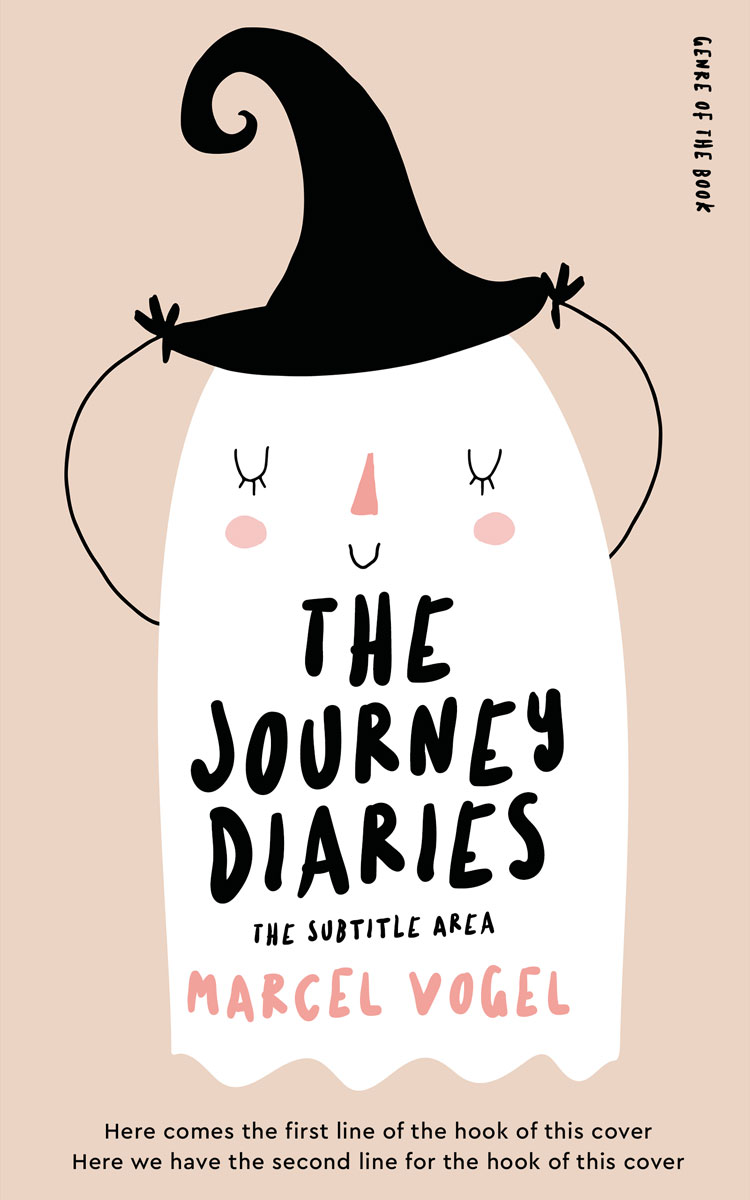 2D view of Premade Paranormal & Urban Book Cover - Almond