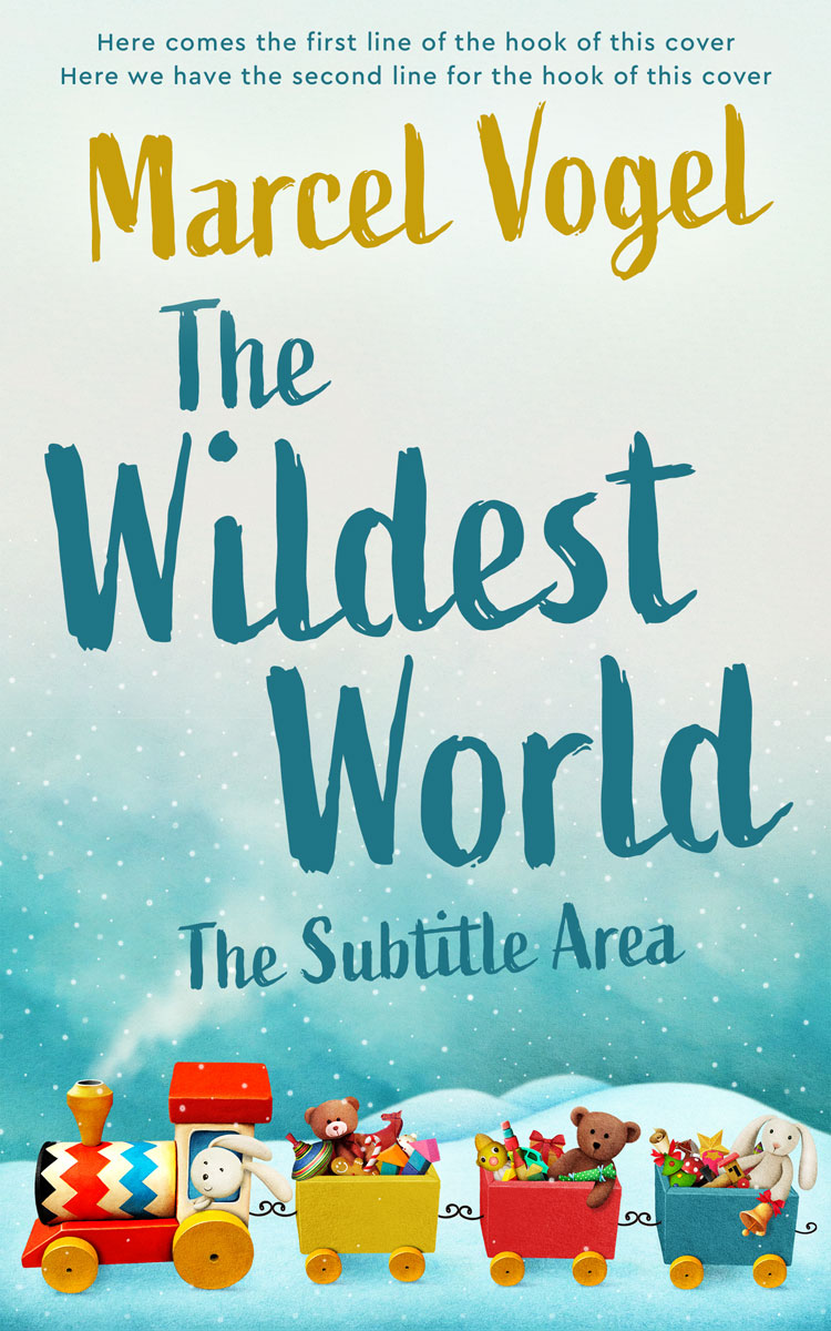 2D view of Premade Children's Book Cover - Astral