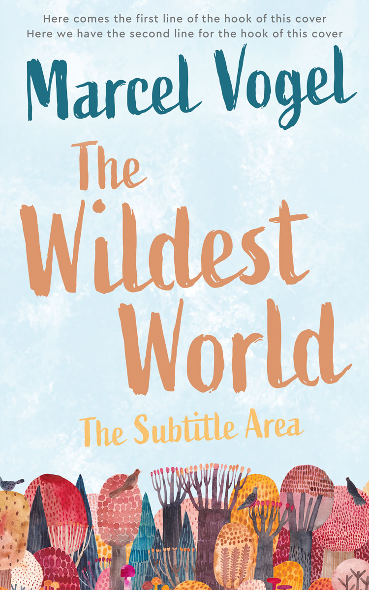 2D view of Premade Literary Fiction Book Cover - Catskill White